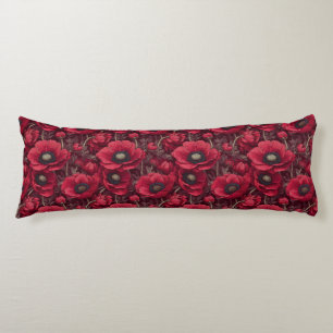 Coussins Longs Anémones Fleur Condo Décor Décoration Côtière