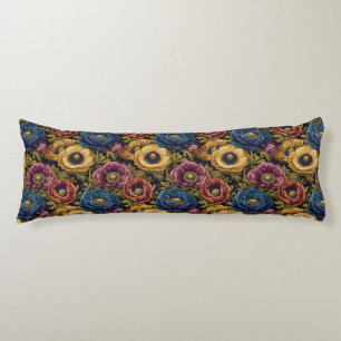 Coussins Longs Anémones Fleur Décor Diy Classique Extérieur