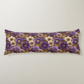 Coussins Longs Anémones Nature Déco DIY Maternité Boho (Devant)