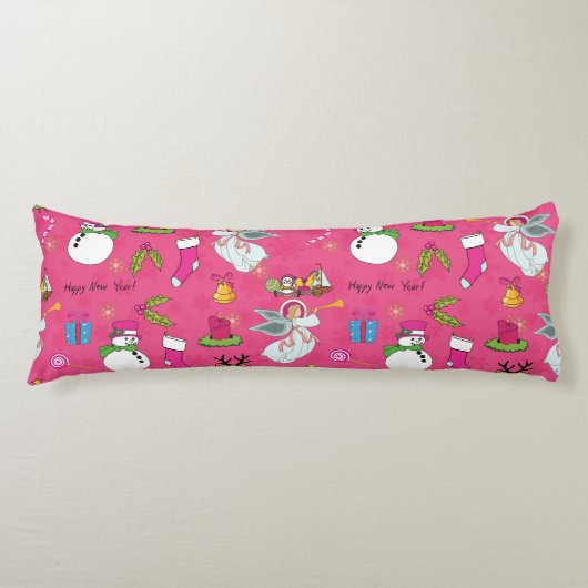 Coussins Longs Angel de Noël (Devant)