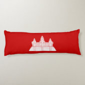 Coussins Longs Angkor Vat Ver.2.0. Temple khmer (Dos)