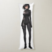 Coussins Longs Anime Girl in Bodysuit (Dos (Vertical))