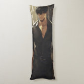 Coussins Longs Anime Handsome Homme dangereux (Dos (Vertical))