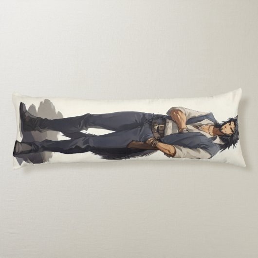 Coussins Longs Anime Wolf Zaddy (Dos)