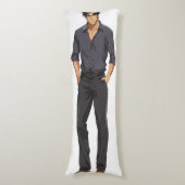 Coussins Longs Anime Zaddy Handsome Man (Devant (Vertical))