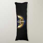 Coussins Longs Ankh or avec ailes (Devant (Vertical))