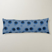 Coussins Longs Anneaux Blue Moon (Dos)