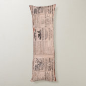 Coussins Longs Antique Canister Feed (Dos (Vertical))