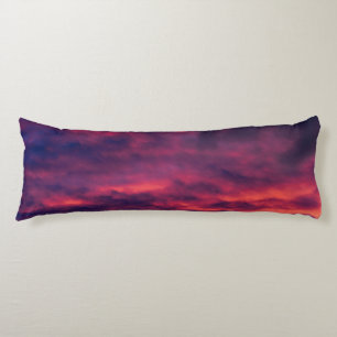 Coussins Longs août rouge