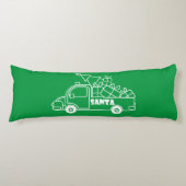 Coussins Longs Aperçu camion de Noël Père Noël vue côté voiture (Devant)