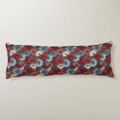 Coussins Longs Appartement Décor Nature Fleur Luxe Lit (Dos)