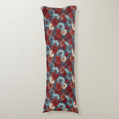 Coussins Longs Appartement Décor Nature Fleur Luxe Lit (Devant (Vertical))