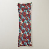 Coussins Longs Appartement Décor Nature Fleur Luxe Lit (Dos (Vertical))