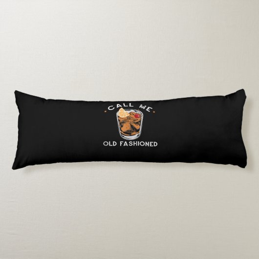 Coussins Longs Appelez-moi Whiskey Boire Cocktail (Devant)