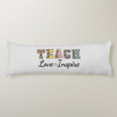 Coussins Longs Apprendre, Amour, Inspirer (Devant)