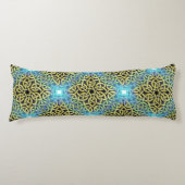 Coussins Longs Aqua Background de Victorian Golden (Devant)
