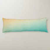 Coussins Longs Aqua Ombré ensoleillé  (Dos)