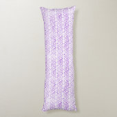 Coussins Longs Aquarelle 3 Eléphants Shibori Primitive Chevron (Dos (Vertical))