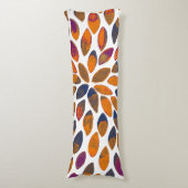 Coussins Longs Aquarelle brosse traits - effet rouillé (Devant (Vertical))