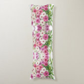 Coussins Longs Aquarelle Jardin Fleurs Phlox (Devant (Vertical))