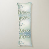 Coussins Longs Aquarelle Lily de l'Oreiller de la vallée (devant Vertical)