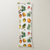 Coussins Longs Aquarelle Motif de fruits méditerranéens (Devant (Vertical))