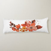 Coussins Longs Aquarelle orange miroir compact (Dos)