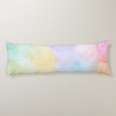 Coussins Longs Aquarelle Pastel (Dos)