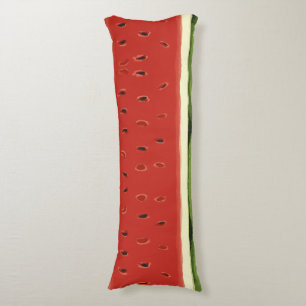 Coussins Longs Aquarelle rouge clair Watermelon Corps Oreiller
