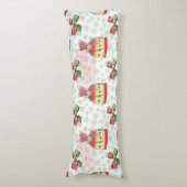 Coussins Longs Aquarelle sac de Noël de bonbons (Devant (Vertical))