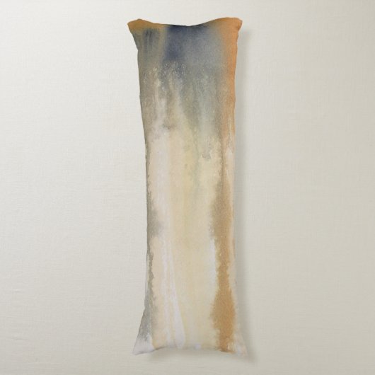 Coussins Longs Aquarelle Sienna Wilds Abstraite (Devant (Vertical))