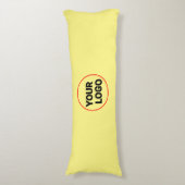 Coussins Longs Aquarelle verte simple abstrait ajouter le logo te (Devant (Vertical))