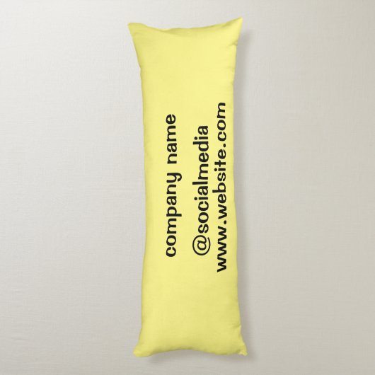 Coussins Longs Aquarelle verte simple abstrait ajouter le logo te (Dos (Vertical))