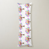 Coussins Longs Arborescence des sensibilisations sur l'autisme (Dos (Vertical))