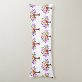 Coussins Longs Arborescence des sensibilisations sur l'autisme (devant Vertical)