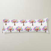 Coussins Longs Arborescence des sensibilisations sur l'autisme (Dos)