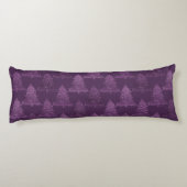 Coussins Longs Arbre de Noël Moody | Plum profond (Dos)
