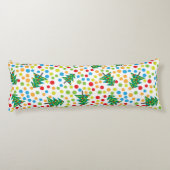 Coussins Longs Arbres de Noël motif (Dos)