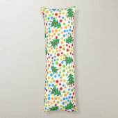 Coussins Longs Arbres de Noël motif (Dos (Vertical))