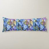 Coussins Longs Arbuste bleu Hydrangea Arbuste Artistique Bossom (Devant)