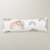 Coussins Longs Arc-en-ciel&Fleurs (Dos)
