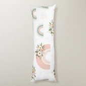 Coussins Longs Arc-en-ciel&Fleurs (Dos (Vertical))