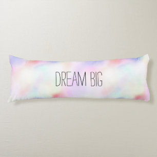 Coussins Longs Arc-en-ciel rose de l'Unicorne pourpre