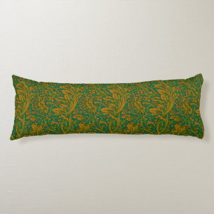 Coussins Longs Arcadia de William Morris vintage entièrement tran