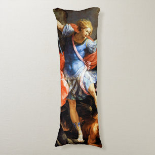 Coussins Longs Archange Michael piétine Satan, Guido Reni