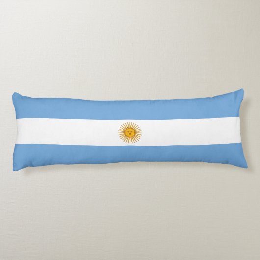 Coussins Longs Argentina flag (Dos)