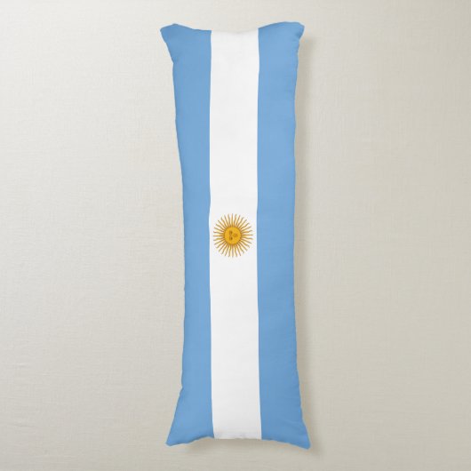 Coussins Longs Argentina flag (Devant (Vertical))