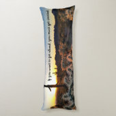 Coussins Longs Arizona Desert Sunset Cactus Inspiration Dire (Dos (Vertical))