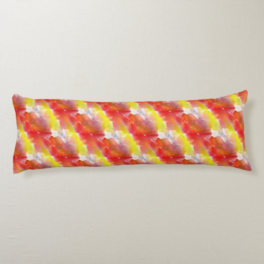 Coussins Longs Arrière - plan d'aquarelle de texture de (Dos)