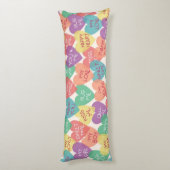 Coussins Longs Arrière - plan de forme d'amour (Dos (Vertical))